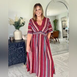 BloomChic Maxi Dolman Sleeve Dress Medium